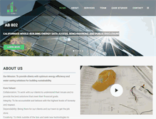 Tablet Screenshot of greeneconome.com